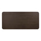 Bambi 90" Ash Rectangular Dining Table - Dark Brown - Image 6