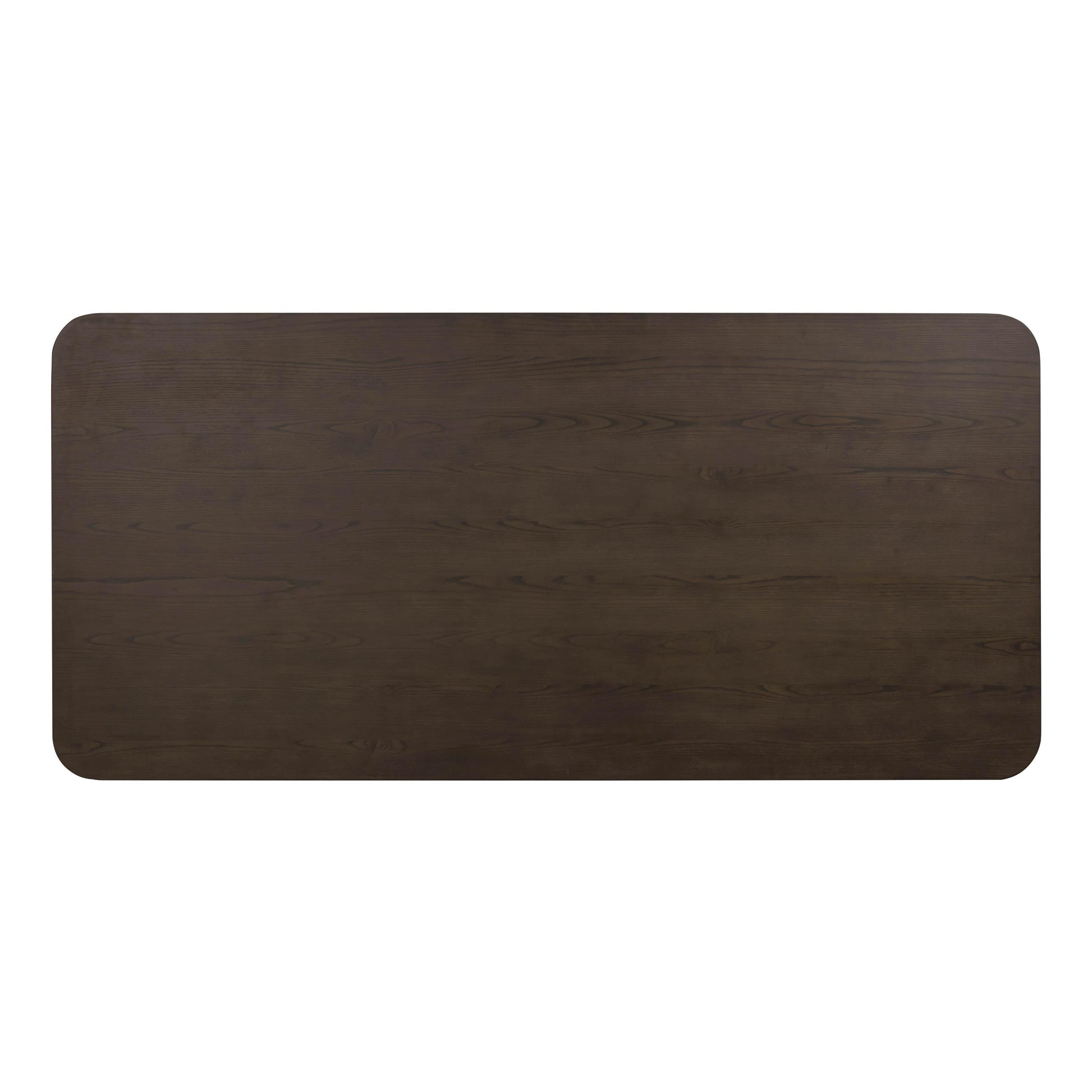 Bambi 90" Ash Rectangular Dining Table - Dark Brown - Image 6