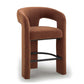 Malone Performance Chenille Stool - Rust / Counter Height - Image 3