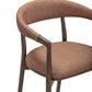Vina Performance Vegan Leather Dining Chair - Brown - Image 6