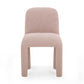 Georgia Performance Chenille Dining Chair - Light Pink - Image 3