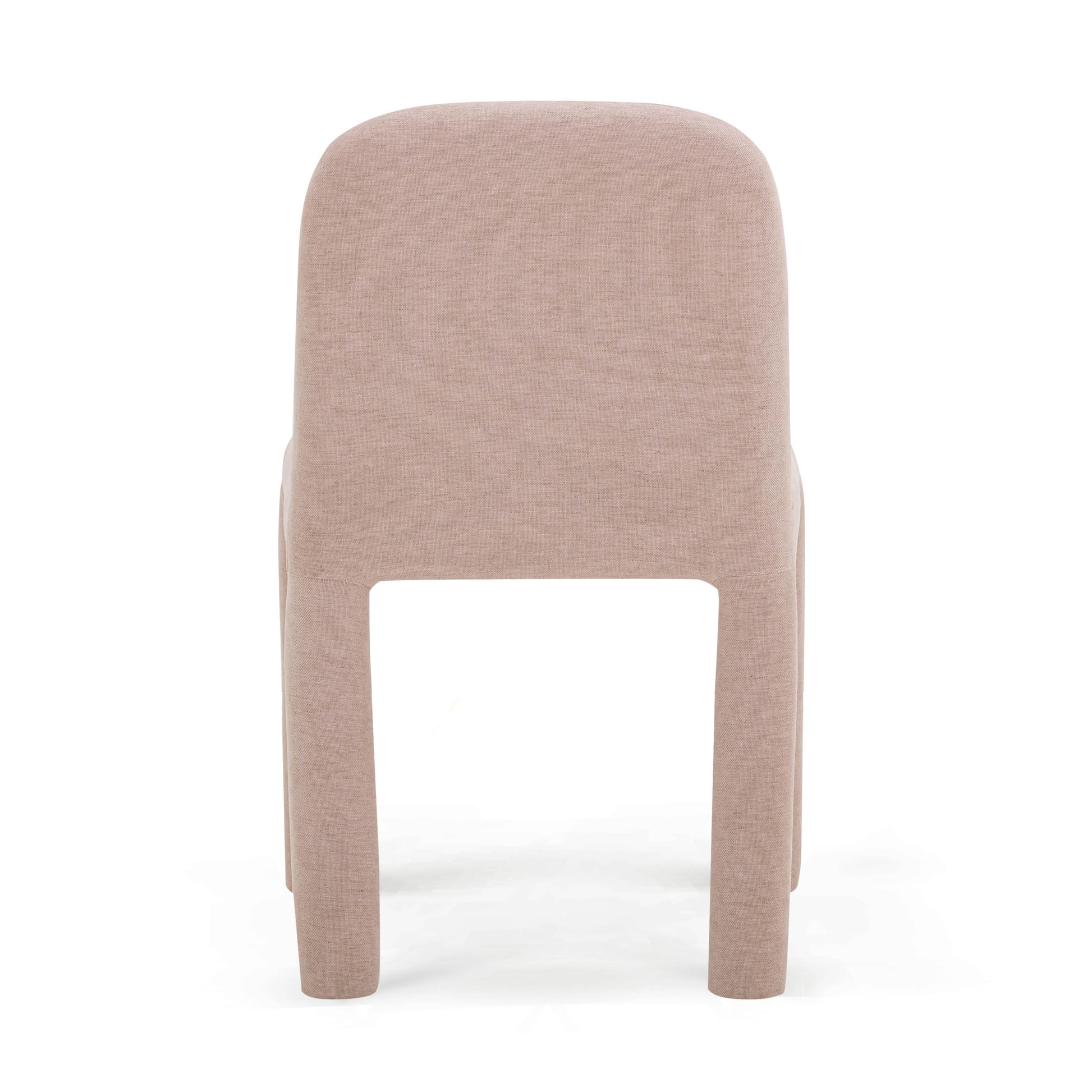 Georgia Performance Chenille Dining Chair - Light Pink - Image 5