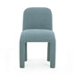Georgia Performance Chenille Dining Chair - Light Blue - Image 3