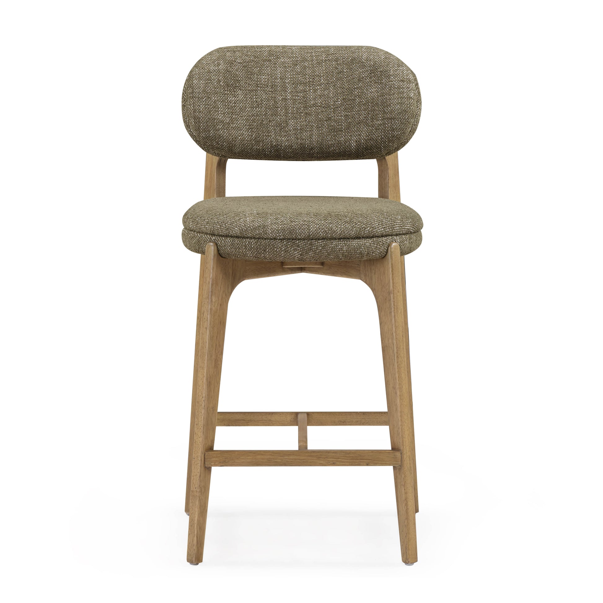 Carnation Performance Fabric Counter Stool - Forest Green - Image 1