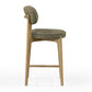 Carnation Performance Fabric Counter Stool - Forest Green - Image 4