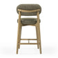 Carnation Performance Fabric Counter Stool - Forest Green - Image 6