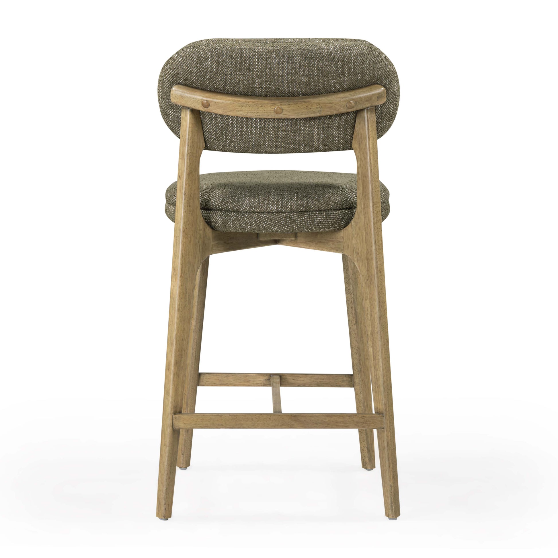 Carnation Performance Fabric Counter Stool - Forest Green - Image 6