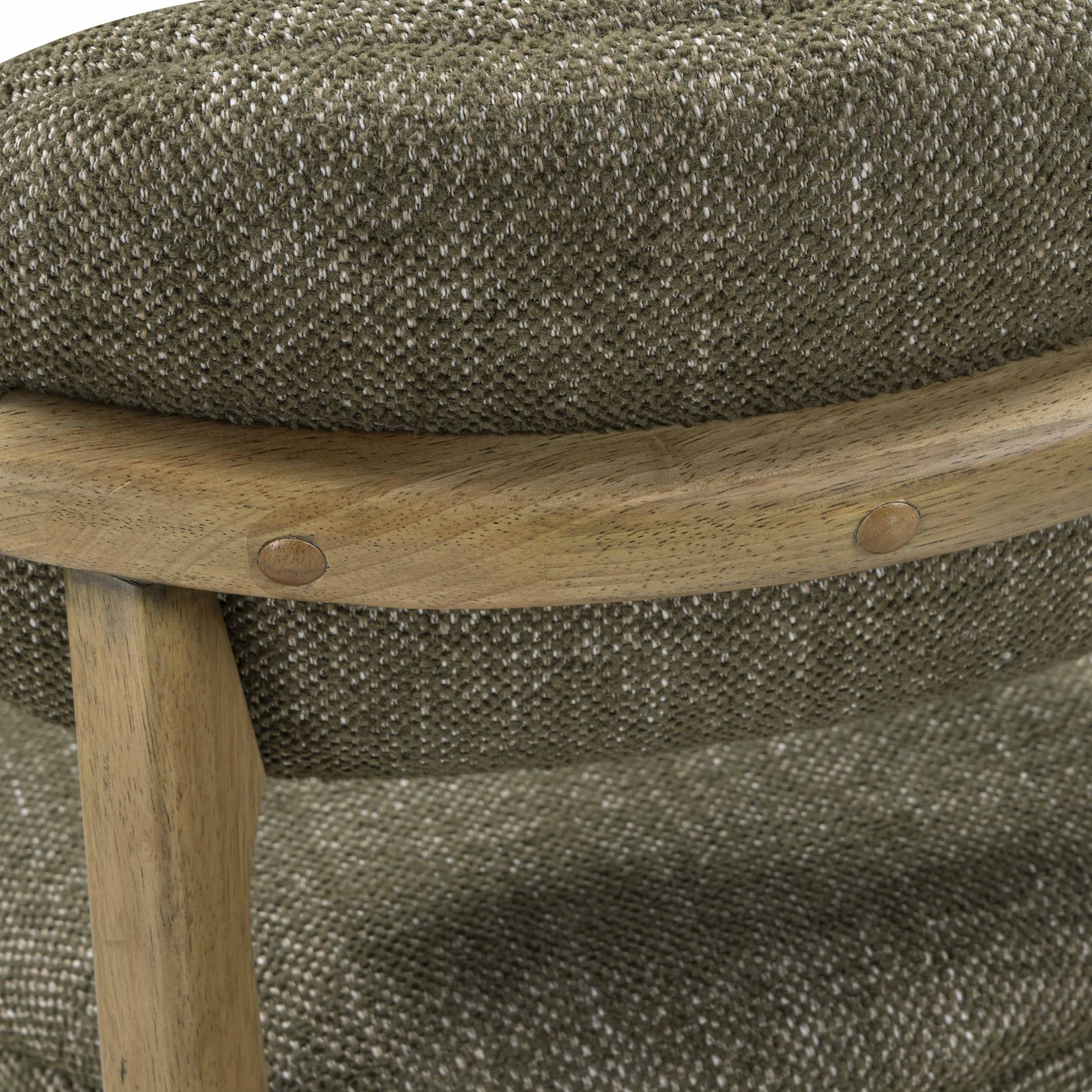 Carnation Performance Fabric Counter Stool - Forest Green - Image 7