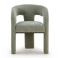 Malone Performance Chenille Dining Chair - Green - Image 3
