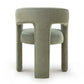 Malone Performance Chenille Dining Chair - Green - Image 5