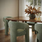Malone Performance Chenille Dining Chair - Green - Image 2