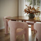 Malone Performance Chenille Dining Chair - Blush - Image 2