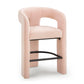 Malone Performance Chenille Stool - Blush / Counter Height - Image 3