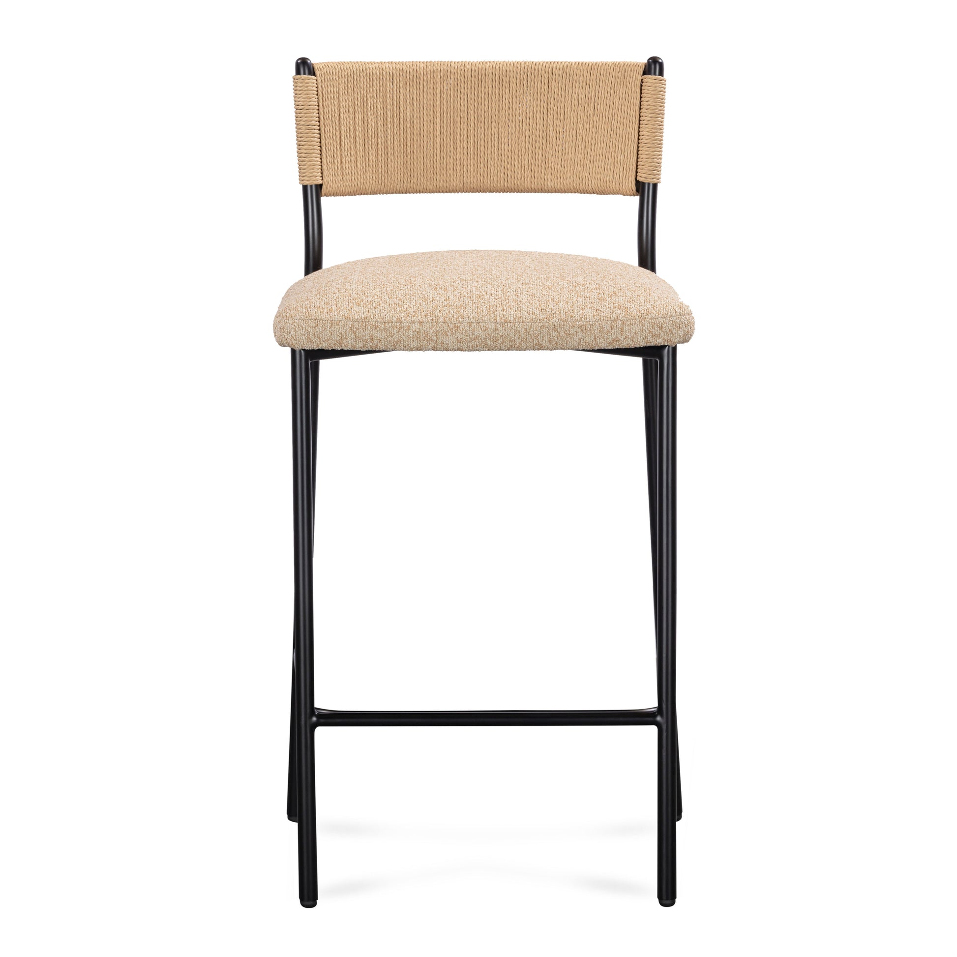 Celine Performance Boucle Stool - Tan / Bar Height - Image 1