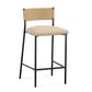 Celine Performance Boucle Stool - Tan / Bar Height - Image 4