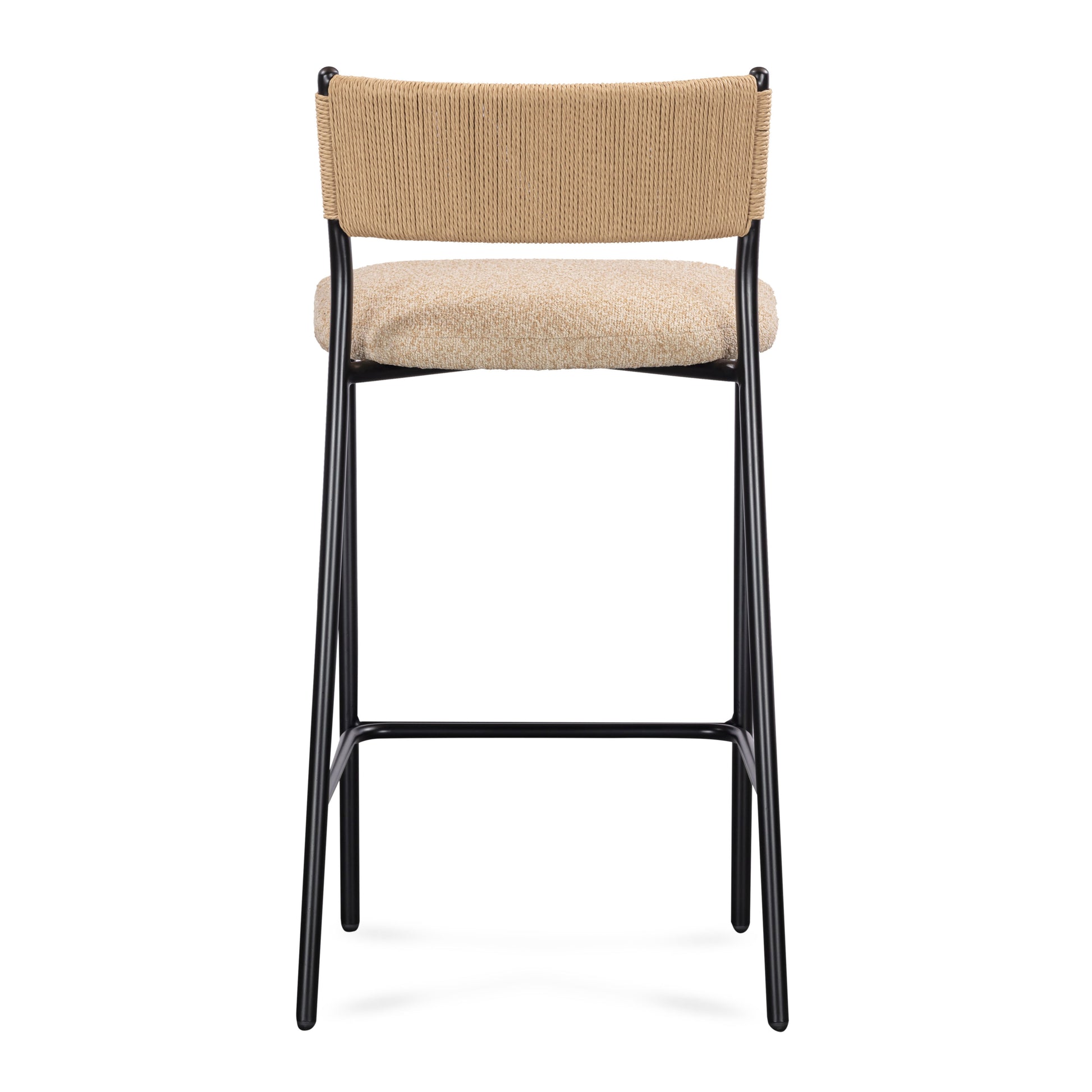 Celine Performance Boucle Stool - Tan / Bar Height - Image 5