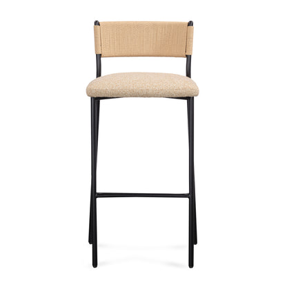 Celine Performance Boucle Stool - Tan / Counter Height - Image 1