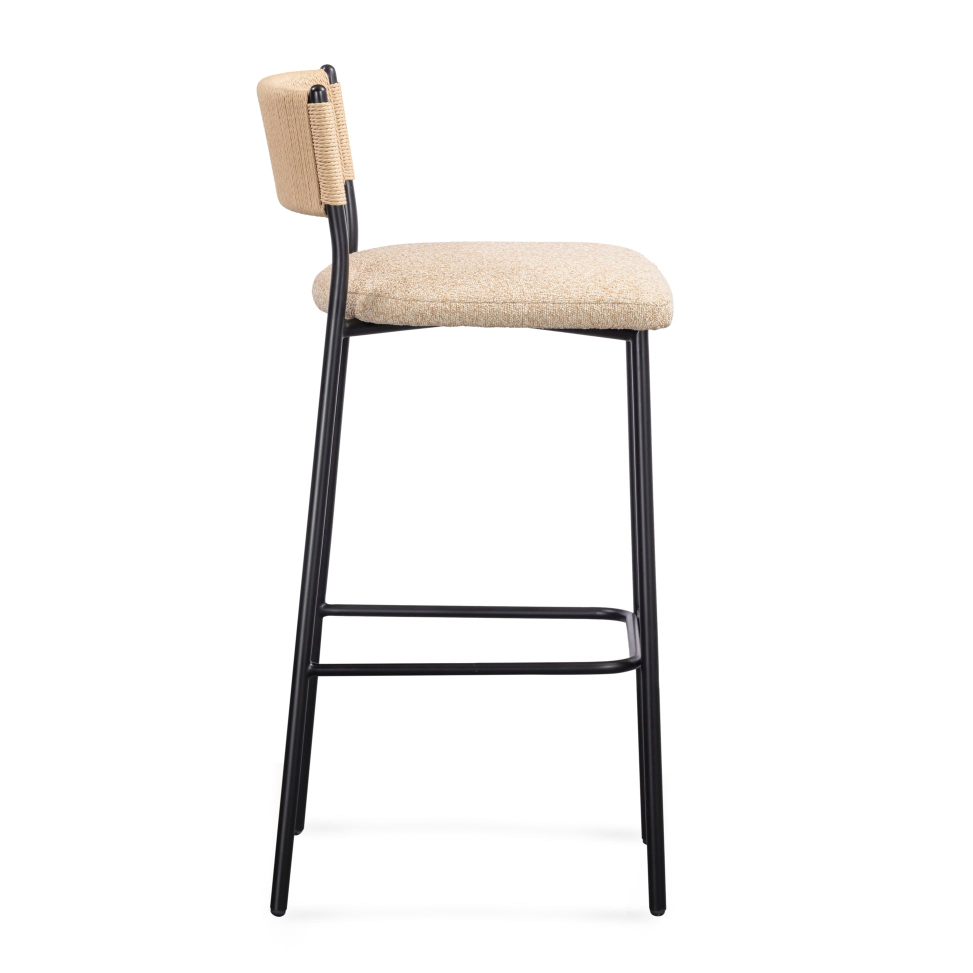 Celine Performance Boucle Stool - Tan / Counter Height - Image 3