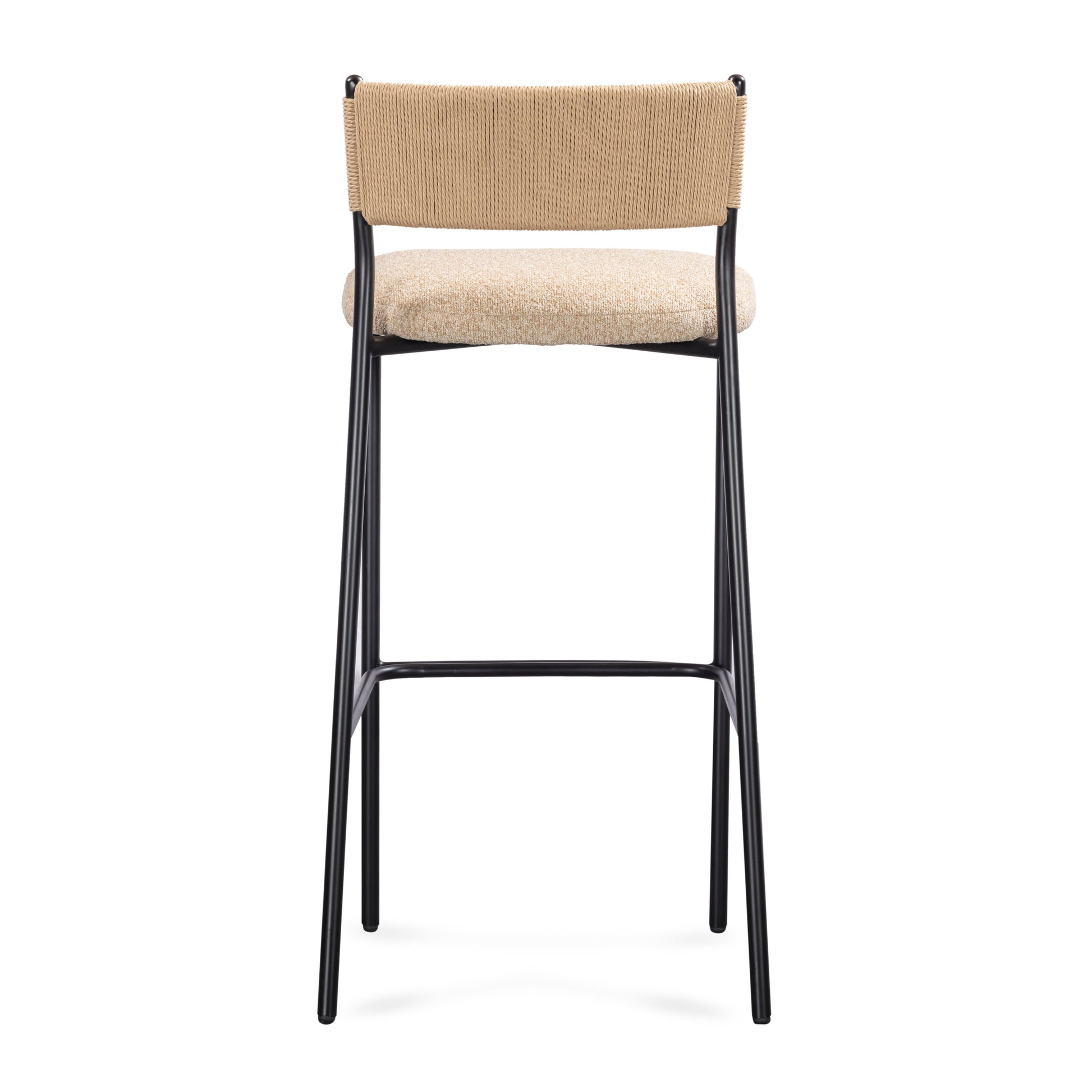 Celine Performance Boucle Stool - Tan / Counter Height - Image 4