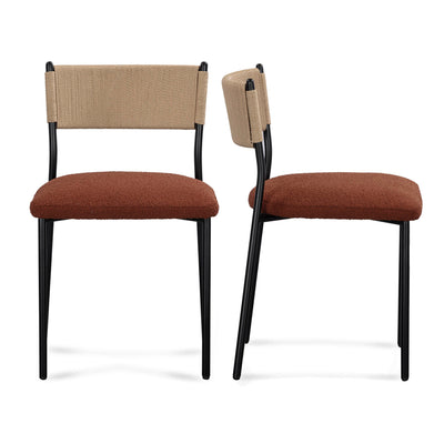 Celine Performance Boucle Dining Chair - Set of 2 - Image 1