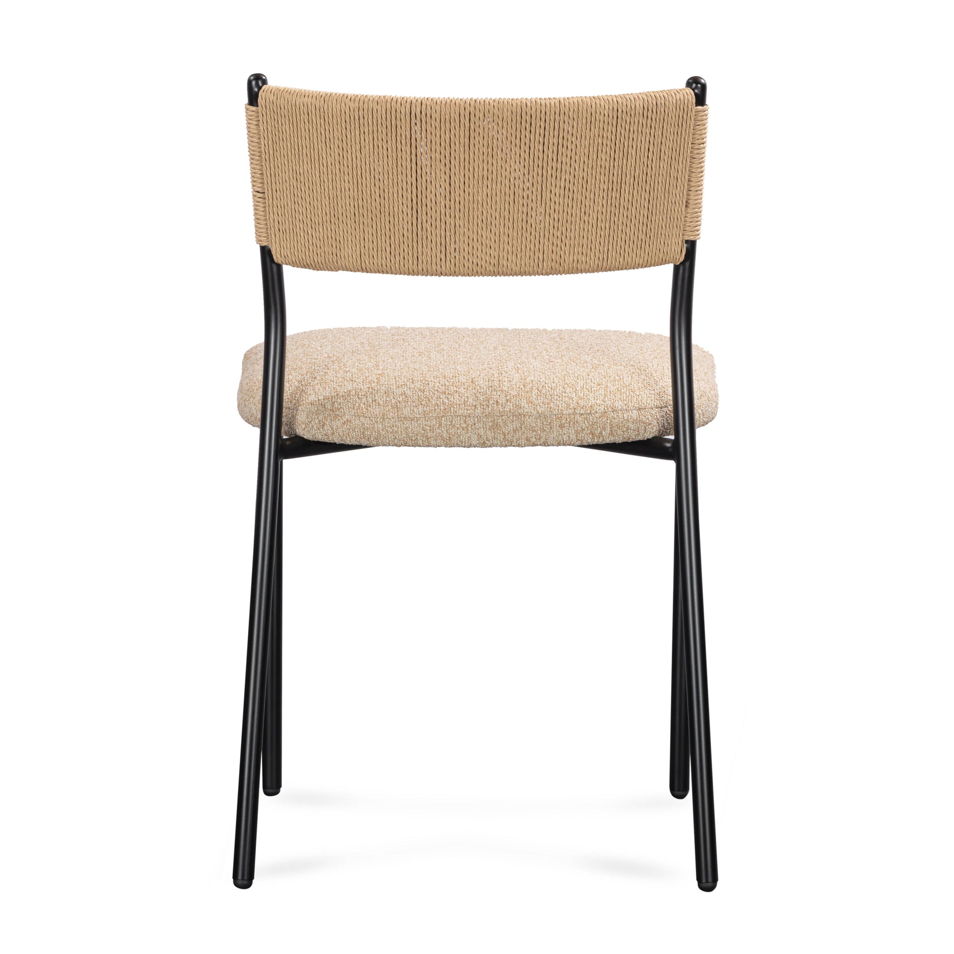 Celine Performance Boucle Dining Chair - Set of 2 - Tan - Image 6