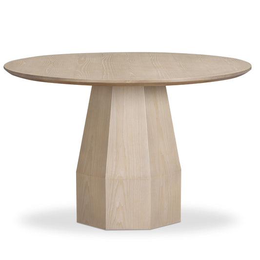 Brocha 48'' Ash Wood Round Dining Table - Image 1