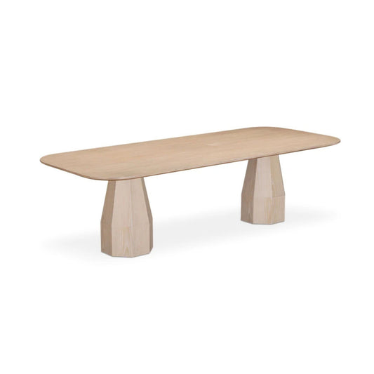 Brocha 106" Ash Wood Rectangular Dining Table - Image 1