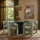 Sahara Round Oak Dining Table (41"-60") - Black / 60" - Image 2