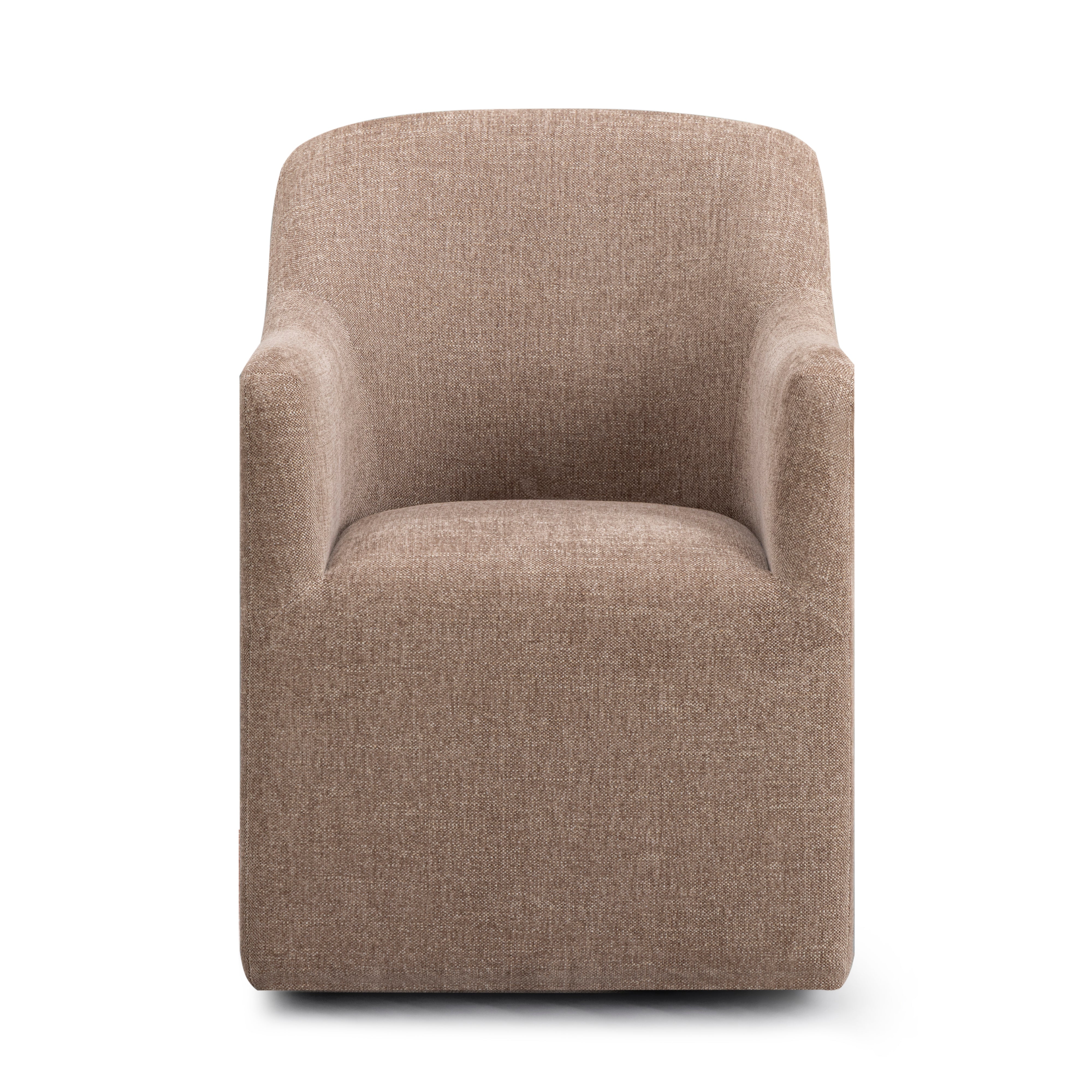 Helena Tall Textured Weave Performance Fabric Dining Chair | TOV