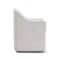 Helena Tall Textured Weave Performance Fabric Dining Chair - Off-White - Image 6