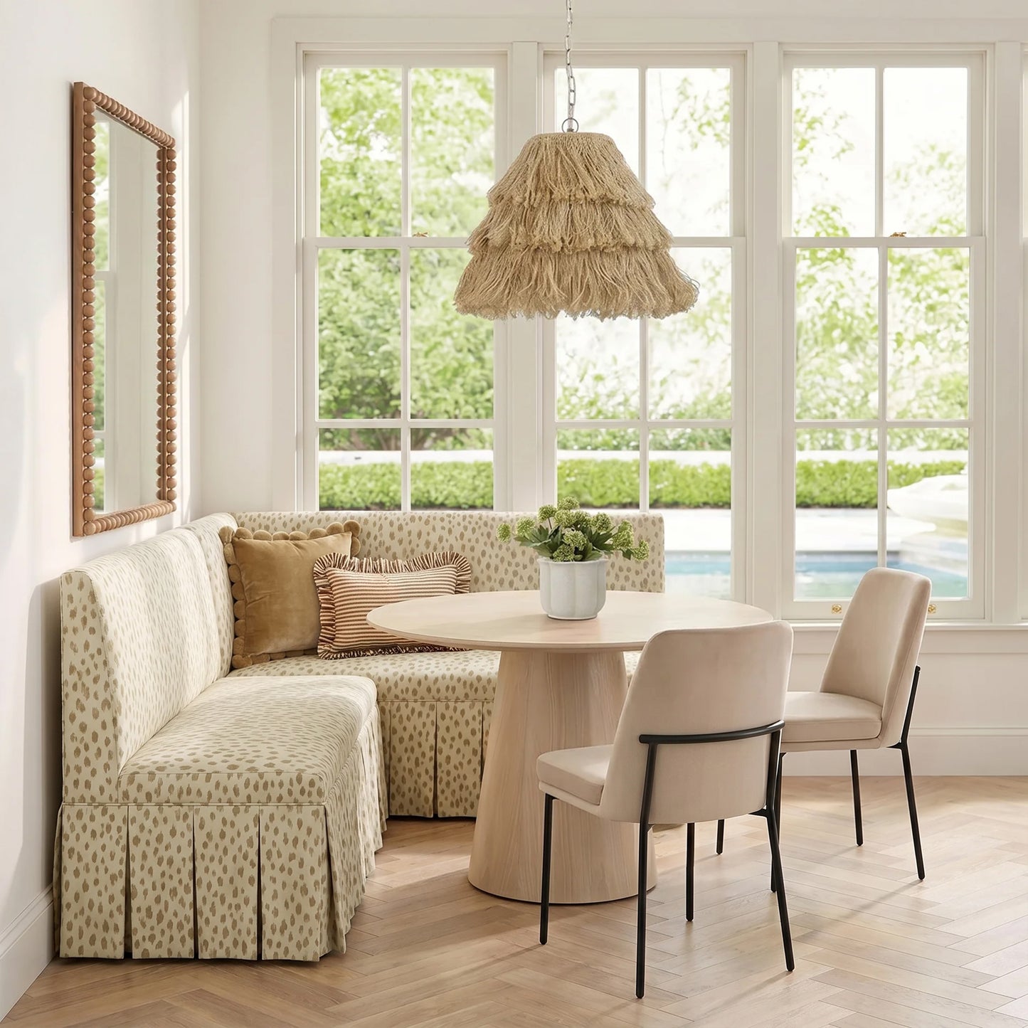 Sydney Performance Velvet Dining Chair - Set of 2 - Taupe - Image 2