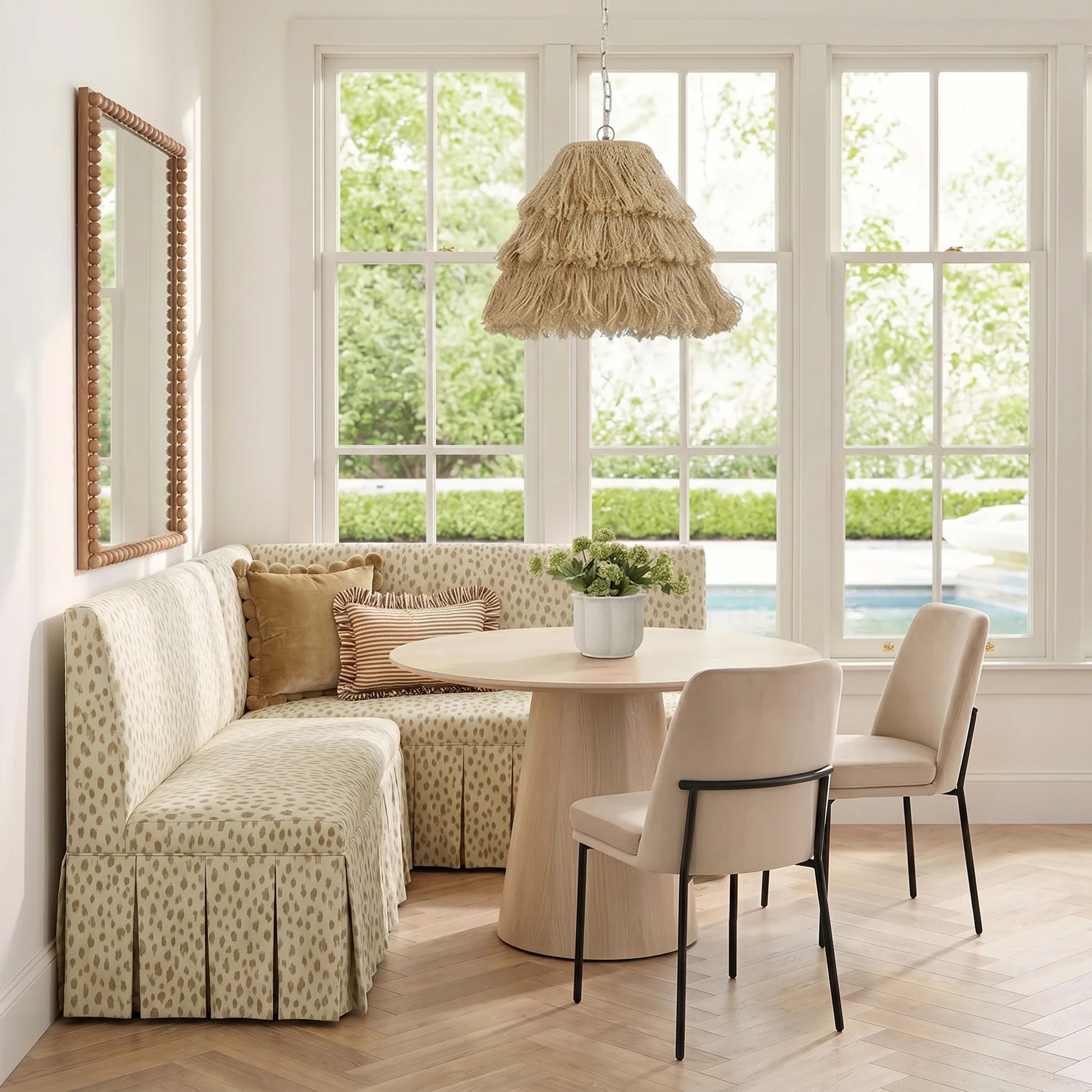 Sydney Performance Velvet Dining Chair - Set of 2 - Taupe - Image 2