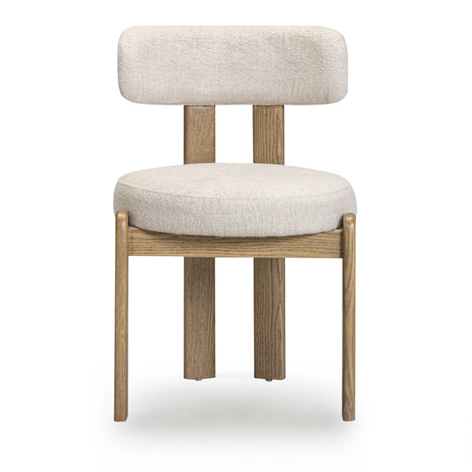 Odessa Cream Performance Fabric Dining Chair - Image 1