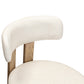 Odessa Performance Vegan Leather Counter Stool - Cream - Image 4