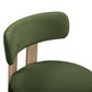 Odessa Green Performance Velvet Dining Chair - Image 3