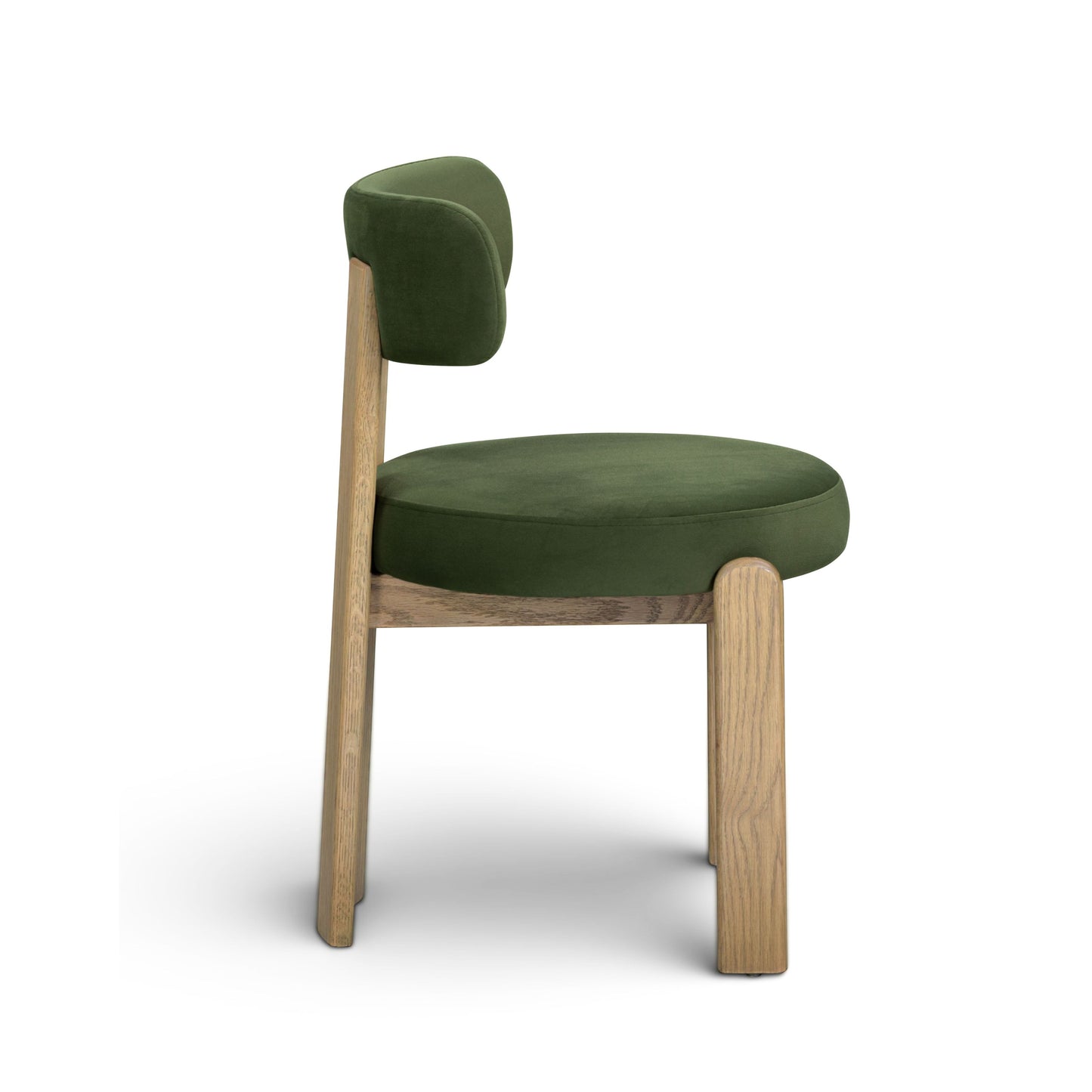 Odessa Green Performance Velvet Dining Chair - Image 4