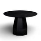 Brocha 48'' Ash Wood Round Dining Table - Black - Image 3