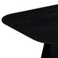 Brocha 106" Ash Wood Rectangular Dining Table - Black - Image 4
