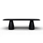 Brocha 106" Ash Wood Rectangular Dining Table - Black - Image 3