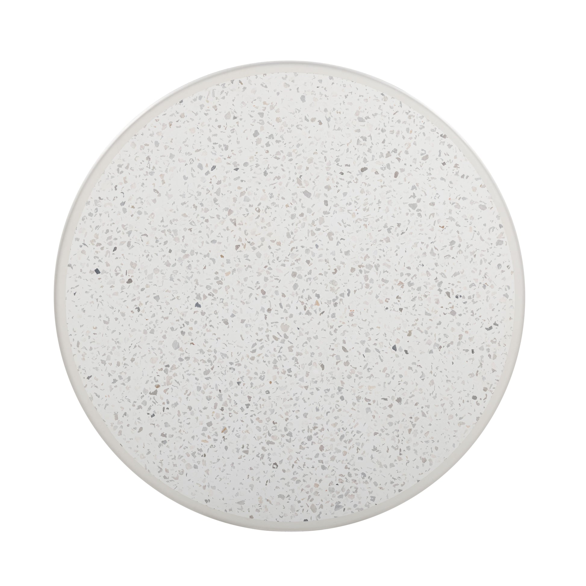 Billy 54" Concrete Terrazzo Indoor/Outdoor Dining Table - Image 3