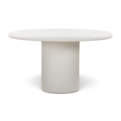 Billy 54" Concrete Terrazzo Indoor/Outdoor Dining Table - Image 1