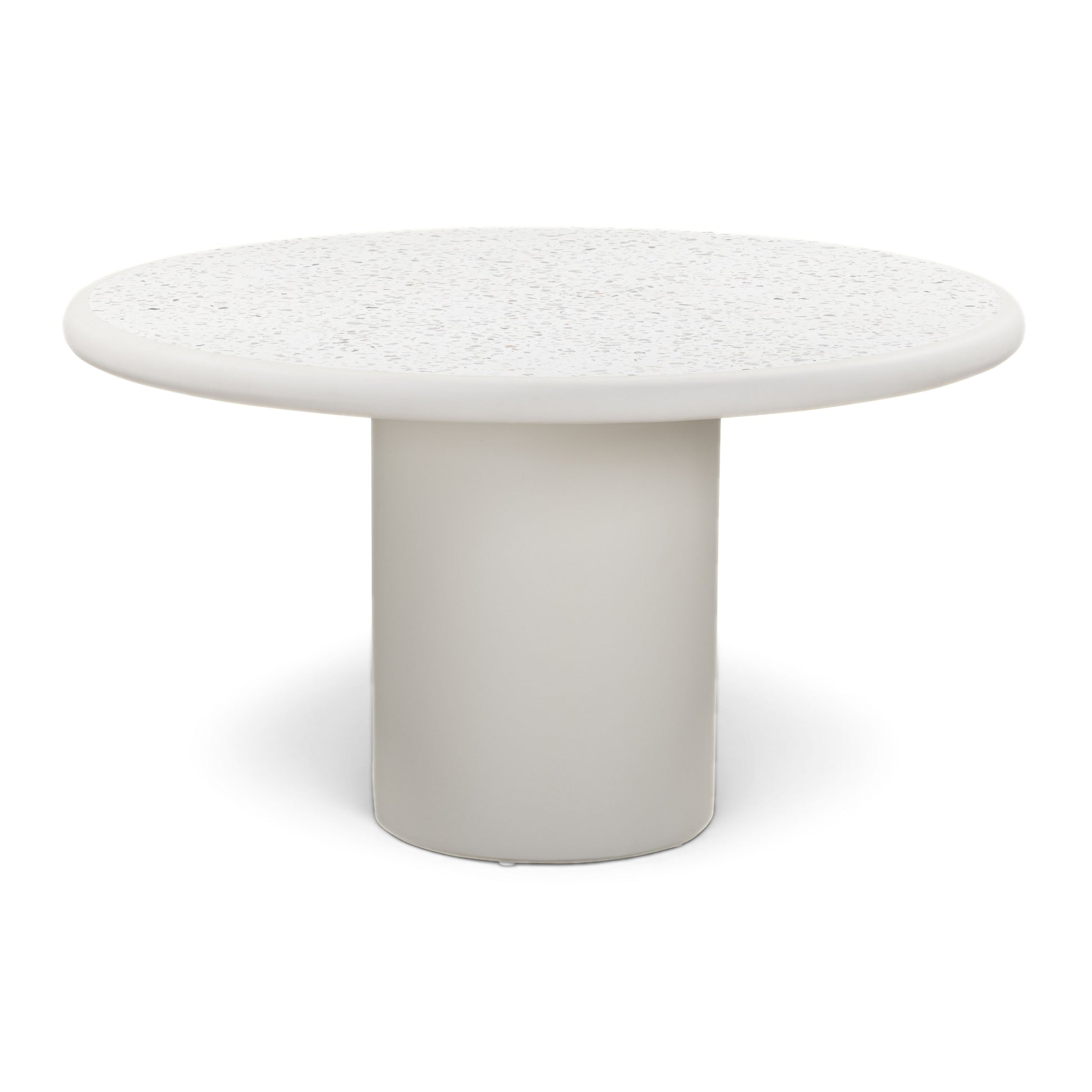 Billy 54" Concrete Terrazzo Indoor/Outdoor Dining Table - Image 2