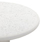 Billy 54" Concrete Terrazzo Indoor/Outdoor Dining Table - Image 4