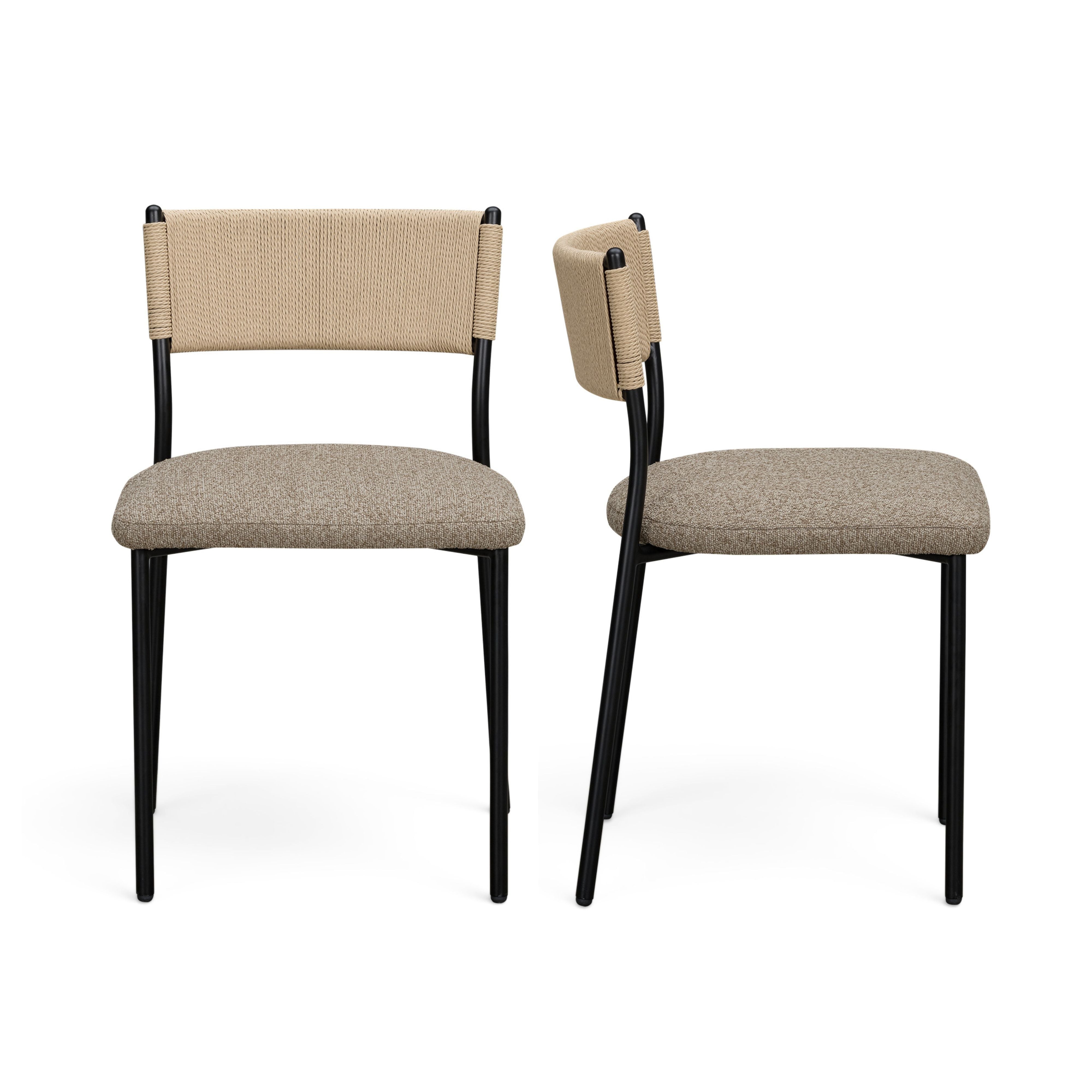 Celine Performance Boucle Dining Chair - Set of 2 | TOV Furniture