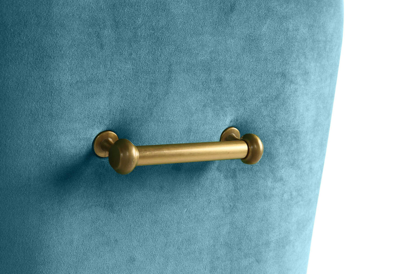 Beatrix Performance Velvet Dining Chair - Sea Blue - Image 5