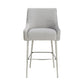 Beatrix Pleated Velvet Stool