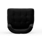 Hart Performance Velvet Stool - Black / Bar Height - Image 5