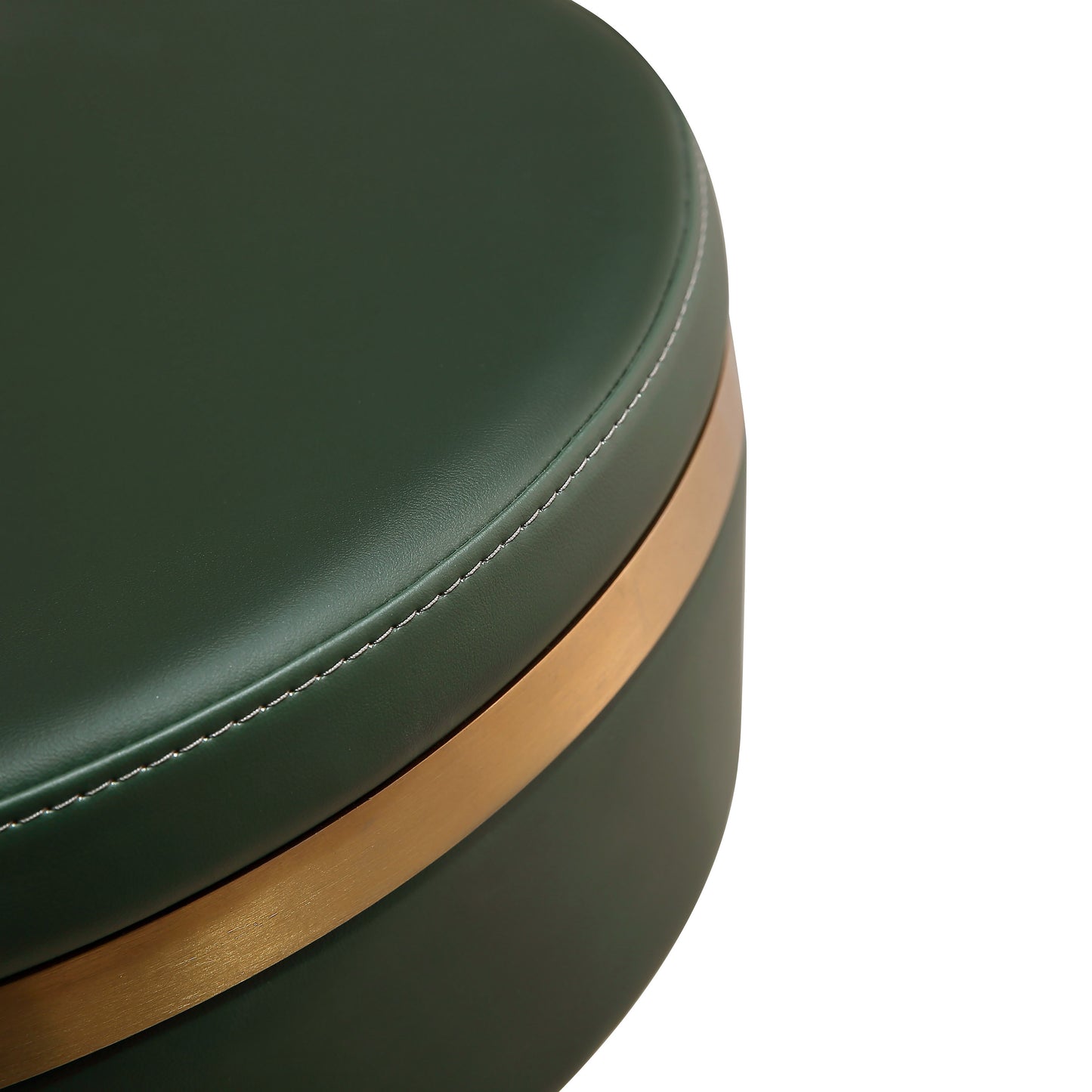 Astro Performance Vegan Leather Adjustable Stool - Green - Image 7