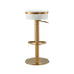 Astro Performance Vegan Leather Adjustable Stool - White - Image 5
