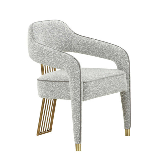 Corralis Performance Boucle Dining Chair - Image 1